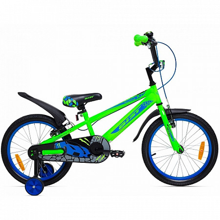 На картинке изображен Велосипед Aist Pluto 18" (2017) Green Велосипед Aist Pluto 18" (2017) Green