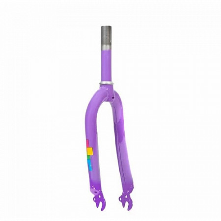 Вилка Novatrack жесткая 16" КЛ105200 purple