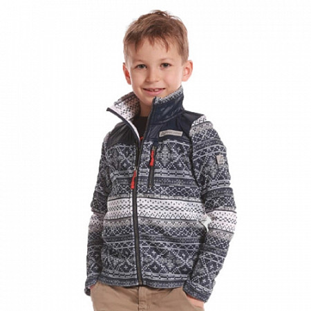 На картинке изображен Джемпер детский Alpine Pro KPLH002773 grey Джемпер детский Alpine Pro KPLH002773 grey