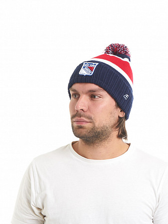 Шапка Atributika&Club NHL New York Rangers 59141 navy/red