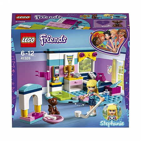 На картинке изображен Конструктор LEGO Friends Комната Стефани 41328 Конструктор LEGO Friends Комната Стефани 41328