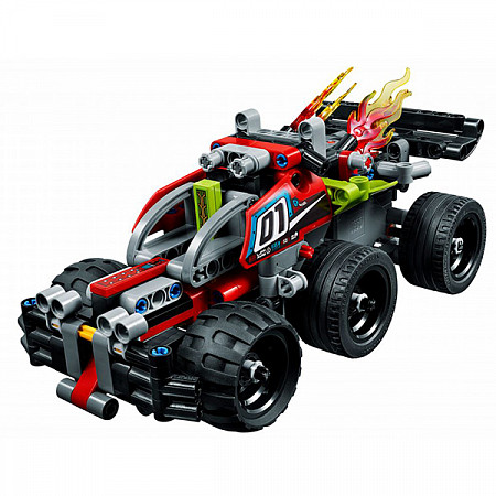 Конструктор LEGO Technic Красный гоночный автомобиль 42073
