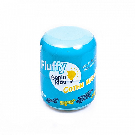 Воздушный пластилин для детской лепки Genio Kids Fluffy TA1500 blue