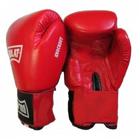 Перчатки боксерские BULAT Knocout красные (BGK)