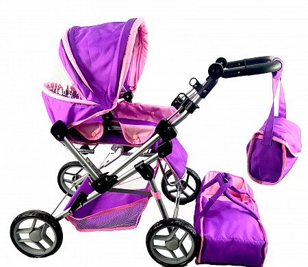 На картинке изображен Коляска для кукол Melogo 9368-1 1 шт. (в ассортименте) Коляска для кукол Melogo 9368-1 1 шт. (в ассортименте)