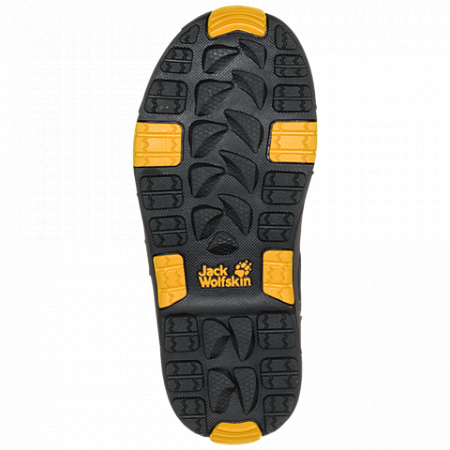 Сапоги детские Jack Wolfskin Boys Polar Bear Texapore burly yellow XT