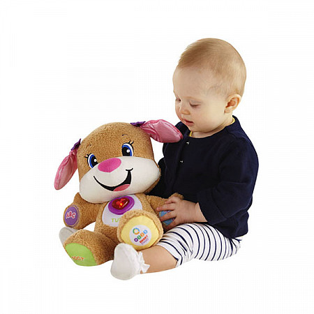 Интерактивная игрушка Fisher Price Сестричка Ученого Щенка CJY86