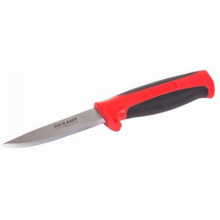 Нож строительный Rexant лезвие 90 мм 12-4922