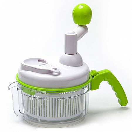 На картинке изображен Комбайн кухонный механический Bradex Мульти мастер TK 0145 Комбайн кухонный механический Bradex Мульти мастер TK 0145