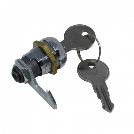 Велозамок цилиндровый Peruzzo с ключами black