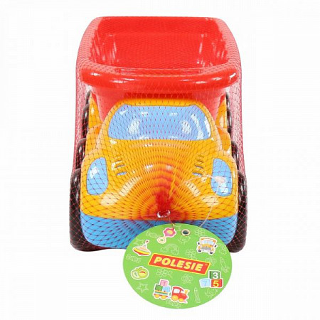 На картинке изображен Автомобиль-самосвал с полуприцепом Полесье Дружок 48486 Автомобиль-самосвал с полуприцепом Полесье Дружок 48486