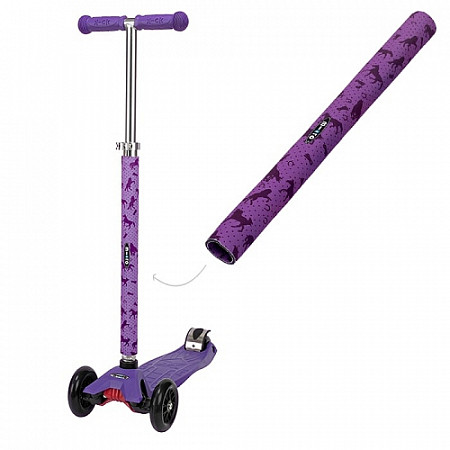 На картинке изображен Рукав Micro На руль Maxi Micro AC4469 Purple Pony Рукав Micro На руль Maxi Micro AC4469 Purple Pony