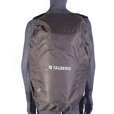 На картинке изображен Чехол влагозащитный на рюкзак Talberg Rain Cover M khaki Чехол влагозащитный на рюкзак Talberg Rain Cover M khaki