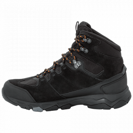 Ботинки мужские Jack Wolfskin Mtn Attack 6 Texapore Mid M black / orange
