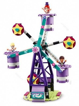 Конструктор LEGO Friends "Волшебное колесо обозрения и горка" 41689