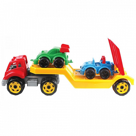 Набор игрушечных автомобилей ТехноК Автовоз с набором машин 3909