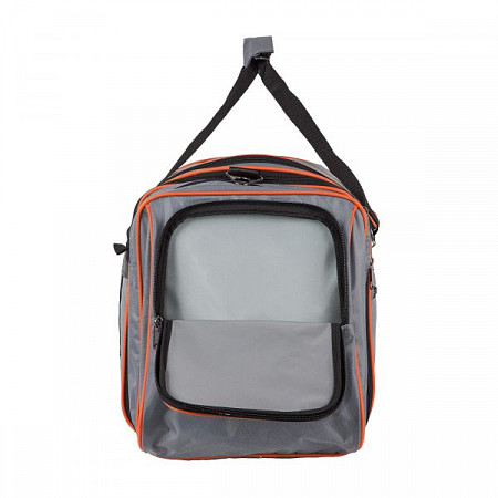 Дорожная сумка Polar 6073с grey/orange