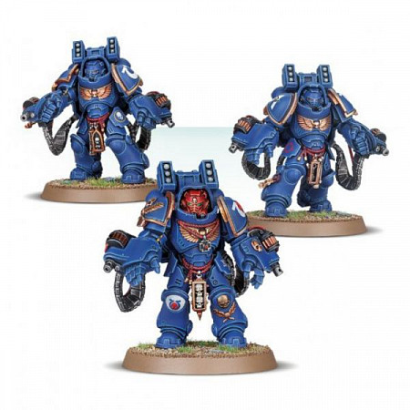 На картинке изображен Фигурки Games Workshop Warhammer: Space Marines Primaris Aggressors 48-69 Фигурки Games Workshop Warhammer: Space Marines Primaris Aggressors 48-69