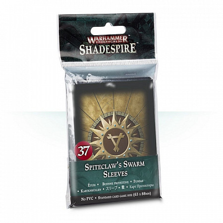 На картинке изображен Протекторы для карт Games Workshop Warhammer Underworlds Shadespire: Spiteclaw's Swarm Sleeves Протекторы для карт Games Workshop Warhammer Underworlds Shadespire: Spiteclaw's Swarm Sleeves