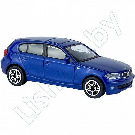 Машинка Bburago 1:43 BMW 1 Series (18-30000/18-30181) blue