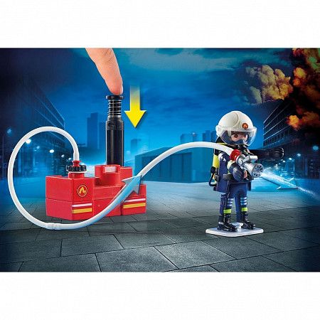 Игровой набор Playmobil Пожарные с Водным Насосом 9468