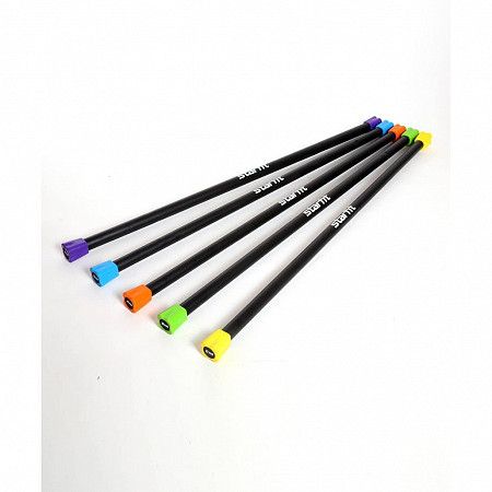 Бодибар Starfit BB-301 неопреновый 5 кг black/violet