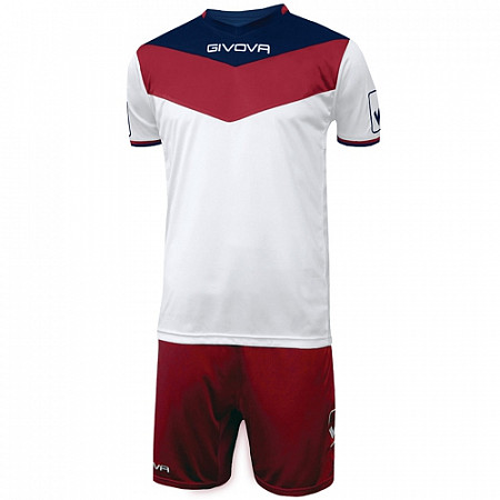 Футбольная форма Givova Campo KITC53 white/red