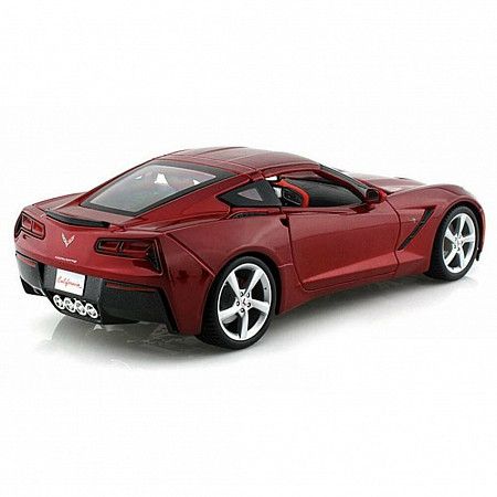 Машинка Maisto 1:18 2014 Corvette Stingray (31182) red
