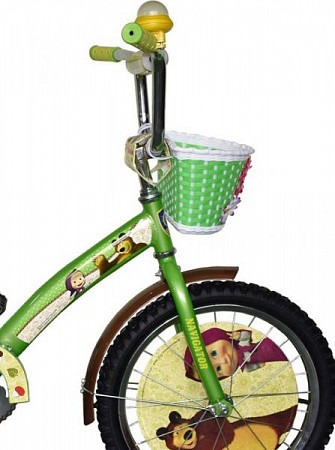 Велосипед Navigator Маша и Медведь 18" ВН18081 (2018) Green