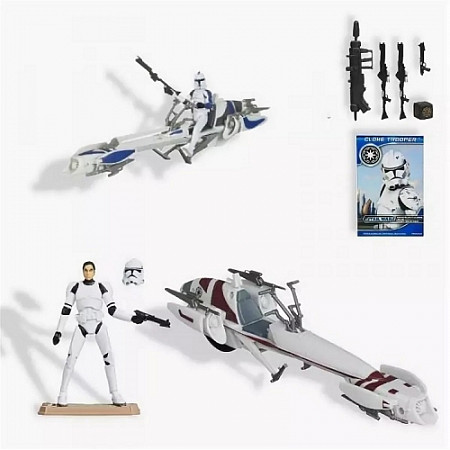 На картинке изображен Космический корабль Star Wars Класс 1 Клон Пехотинец (36576) Космический корабль Star Wars Класс 1 Клон Пехотинец (36576)