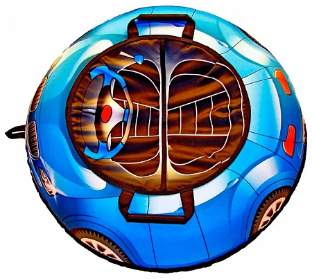 Тюбинг RT Эксклюзив Super Car BMW автокамера 100 см blue