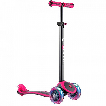 Самокат Globber Primo Plus Titanium 442-132 neon pink