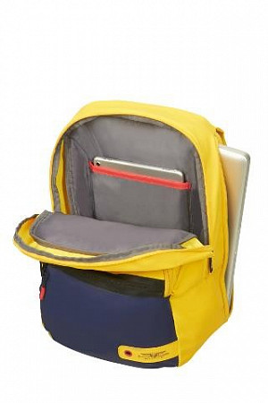 Рюкзак American Tourister City Aim для ноутбука 14.1" 79G-01006 Blue/Yellow