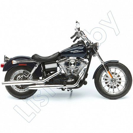 Масштабная модель мотоцикла Maisto 1:18 Harley Davidson 2006 FXBI Dyna Street Bob (31360) blue