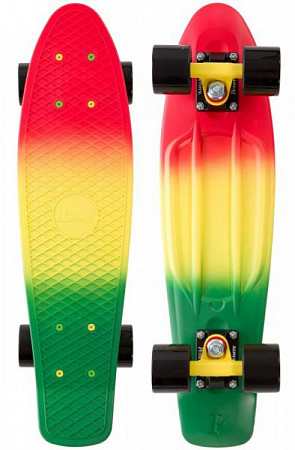 Лонгборд Penny Nickel Fades red/yellow/green