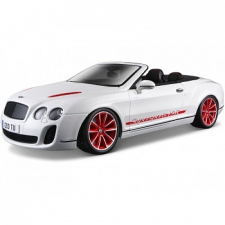 Коллекционная машина Bburago 1:18 Bentley Continental Supersports ISR (18-11035) white