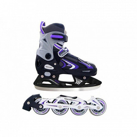 Роликовые коньки Vimpex Sport PW-223 A-1 Alu purple