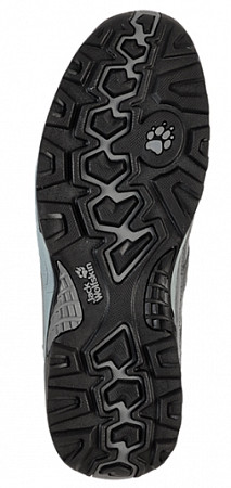 На картинке изображен Полуботинки Jack Wolfskin Vojo Hike Texapore Men black Полуботинки Jack Wolfskin Vojo Hike Texapore Men black