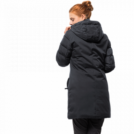 Пальто женское Jack Wolfskin Temple Hill Coat black