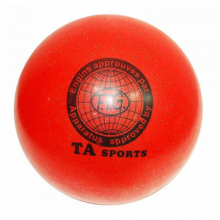 Мяч для художественной гимнастики Zez Sport T12 Red