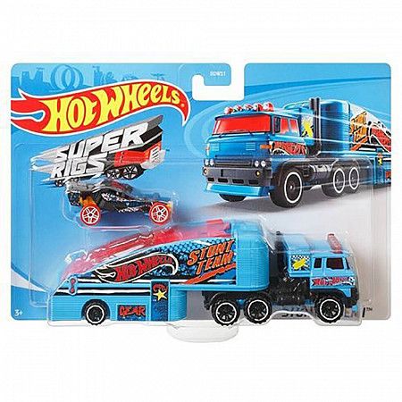 Грузовик Hot Wheels Super Rigs Stuntin' Semi (BDW51 GBF16)