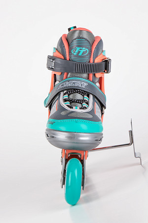 На картинке изображен Роликовые коньки Tech Team Azart 2021 pink Роликовые коньки Tech Team Azart 2021 pink