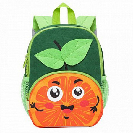 На картинке изображен Рюкзак детский GRIZZLY RS-070-3 /5 orange Рюкзак детский GRIZZLY RS-070-3 /5 orange