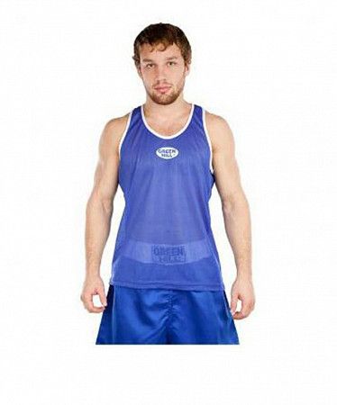 Майка боксерская Green Hill CLUB BVC-6310 blue