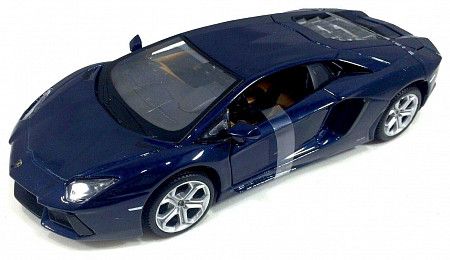 Масштабная модель автомобиля Maisto 1:24 Ламборгини Авентадор LP700-4 (31210) blue