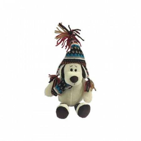 Мягкая игрушка Axiom Собака в шапке 18 см YSL18666