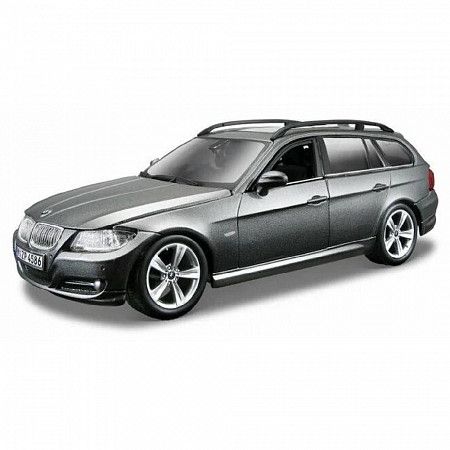Коллекционная машина Bburago 1:24 BMW 3 Series Touring (18-22116) gray