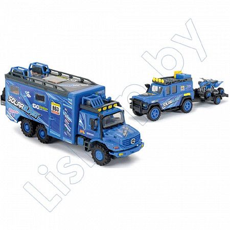 Игрушка Dickie Toys Набор Команда исследователей фрикционный (203314552) blue