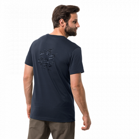 Футболка мужская Jack Wolfskin Rebel T M night blue