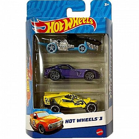 Набор машинок Hot Wheels 3 шт. (K5904 №78)